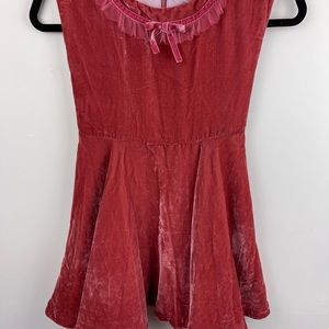 Mini Boden velvet dress